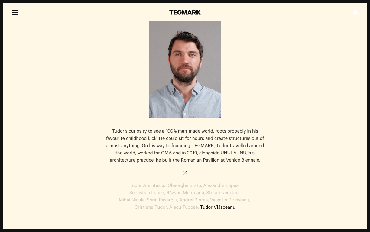 Tegmark by VERDE